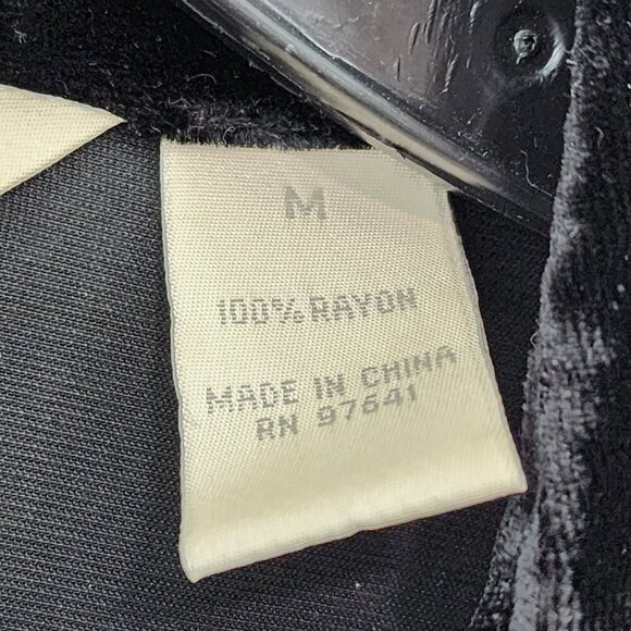 J. Jill Women's Vintage Long Sleeve Velvet Button Down Blouse - M - Picture 6 of 7